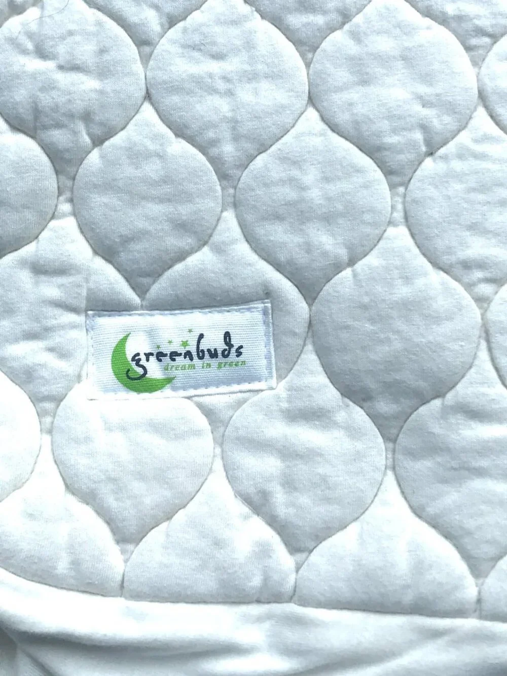 Organic Wool All Natural Quilted Crib Mattress Pad